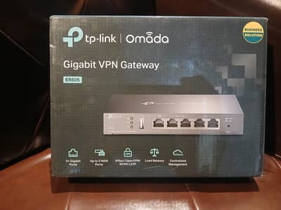 TP-Link Omada ER605 Gigabit VPN Gateway – Box Opened (Never Used)
