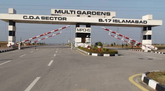 25x50 Corner Plot Available For Sale in F Block MPCHS Multi Garden B-17 Islamabad.