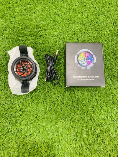 Mobile Gaming Cooler | Magnetic Phone Cooler | RGB Cooling Fan (Brand