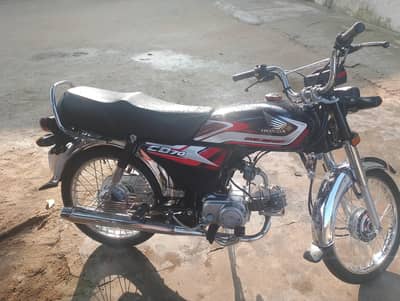 Honda cd 70 2025 used with lush condition