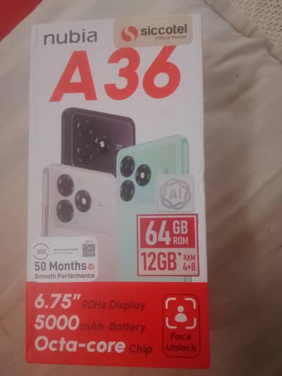 nubia a36