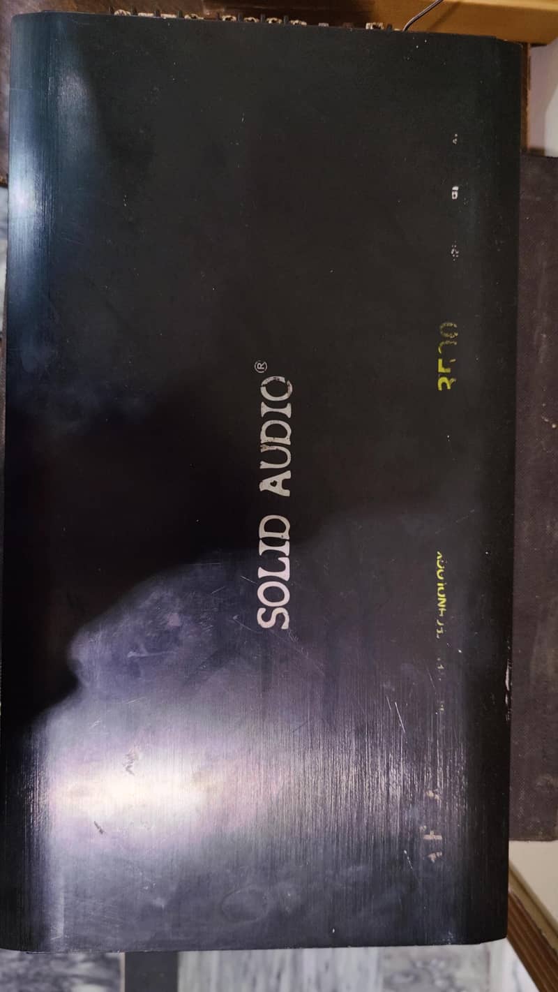 JBL baser & Solid audio Amp 0