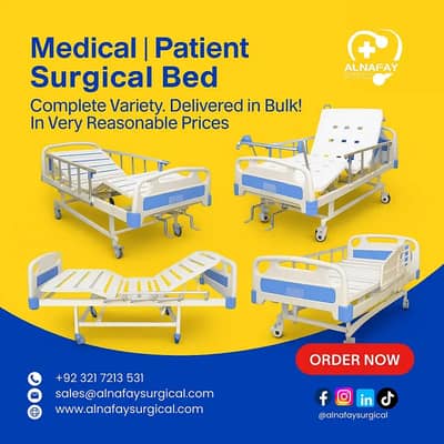 Manufacture Hospital Furniture Medical Bed Patient Bed Surgical Bed