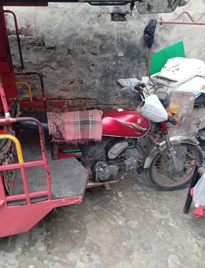 2 Suzuki spinster 110 Rickshaw for sale