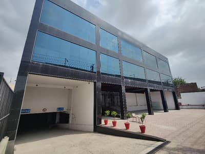 25000 Sq Ft BRAND NEW BUILDING,50 CARS, 100 Bikes, CORPORATE LOOK BUILDING, MAIN DOUBLE COMMERCIAL ROAD