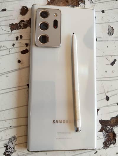 Samsung note 20 ultra 10. by. 10 8 256 officel pta dull Sim working