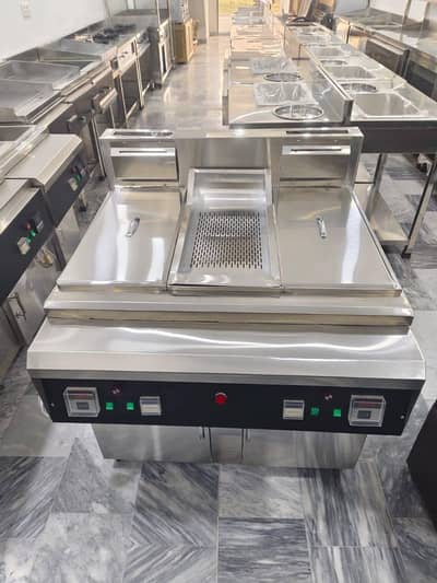 Deep Fryer 16 Litter automatic blower  FastFood