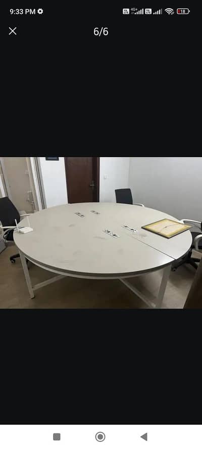 office workstation and executive table