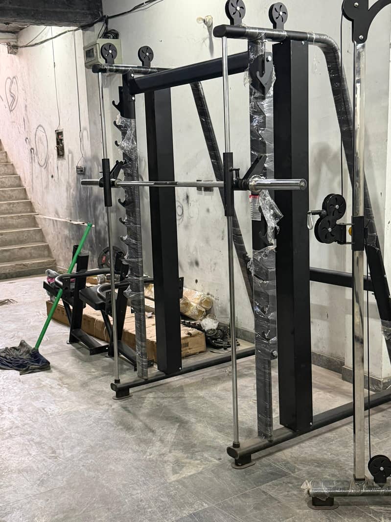 Leg Curl Machine || Smith Machine || Cable Crossover Machine 6