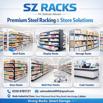 Grocery Store Racks Mart Racks Cash & Carry Racks Cosmetic Display