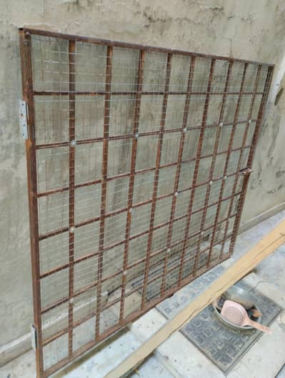 iron door length 4ft width 4ft8inch