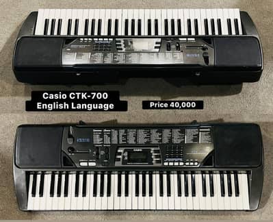 Casio CTK-700 Keyboard / Piano / Guitar / Bass / Electric / Acoustic
