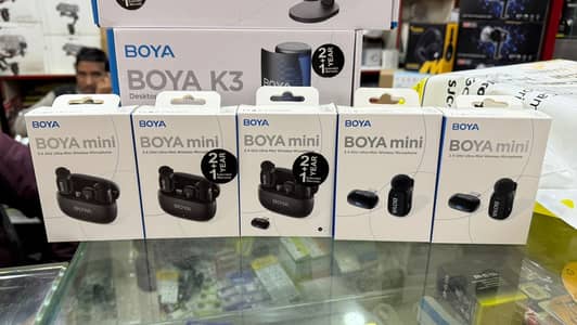boya | wireless mic | collar microphone | type C | clear audio iphone