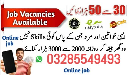 Full Time Job || Part Time Job || Home Base Job || Online Jobs
