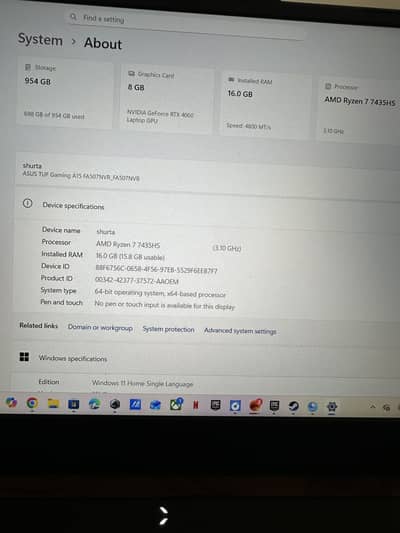 Asus tuf gaming laptop