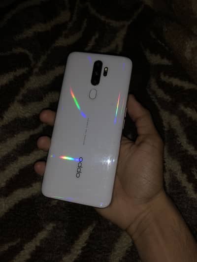 Oppo A5 4/128 Official PTA Approved All ok Only Galss Change