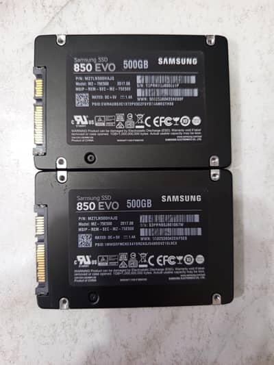 Samsung 850/860 EVO 250GB & 500GB 2.5" SATA SSD | Used UAE Import