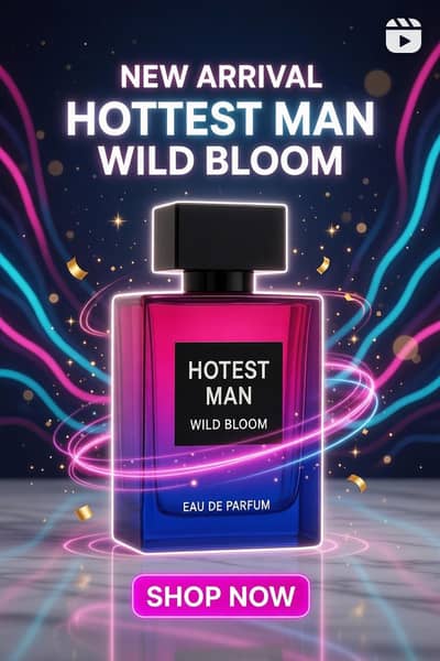 Hotest Man WILD BLOOM Perfume