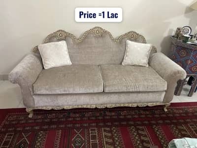 Sofa Set | Wooden Sofa | Luxury Sofa | 5 Seater(3+1+1) | Sofa For sale
