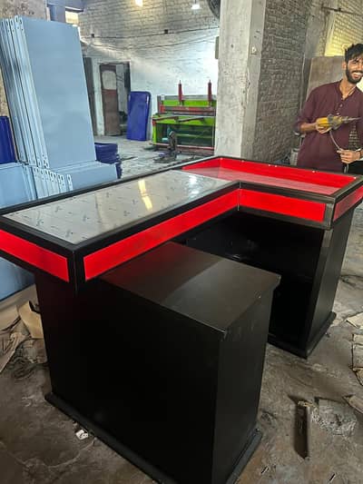 Cash Counter for Sale | Supermarket Checkout Counter|Racks/super store