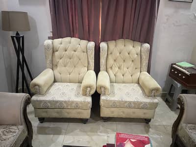 2 beautiful long sofa