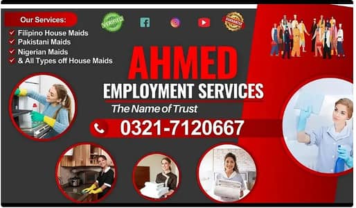 Maid Available/Filipino And Nijarian /Domestic staff/coock