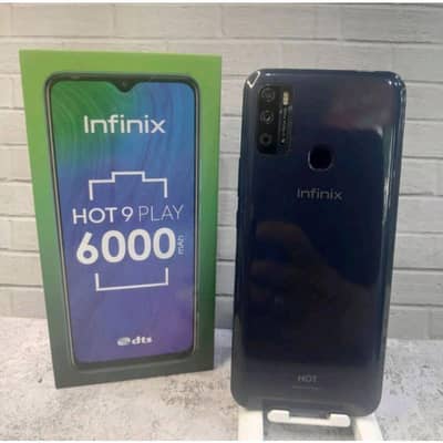 Hot 9 play 2gb 32gb full box