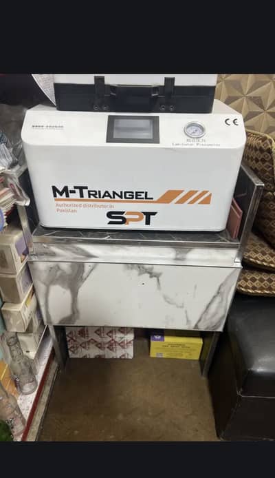 Mobile repairing lab and oca machine counter for sale