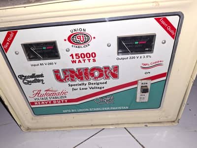 Union Stabilizer 15000 WATT