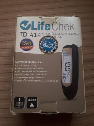 Lifecheck TD-3141 Glucometer