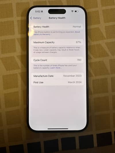 Iphone 15 pro 128GB Non pta Jv with box