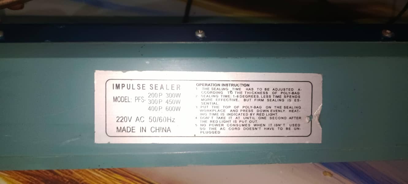 impluse sealer 1