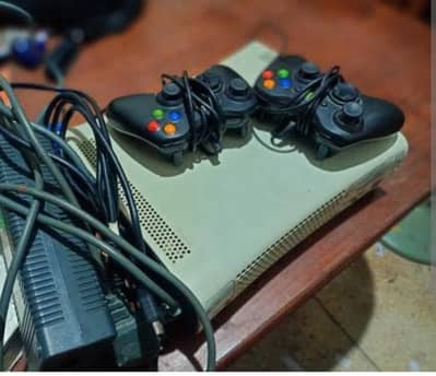 xbox 360 jesper jtag 50 games with 2 wireless controllers