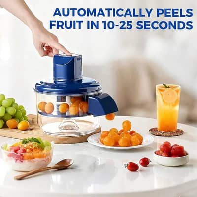 Automatic Vegetable & Garlic Peeler Machine | Electric Fruit Peeler