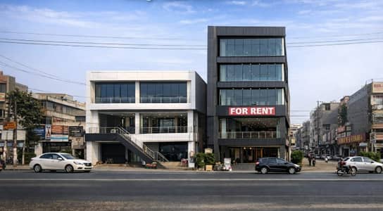 2 Kanal Ground & First Floor Commercial Building Available For Rent