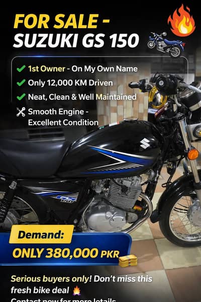Suzuki gs 150 cc bike