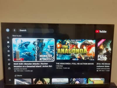 Samsung Android Led Tv 32 Inches Borderless New Conditions