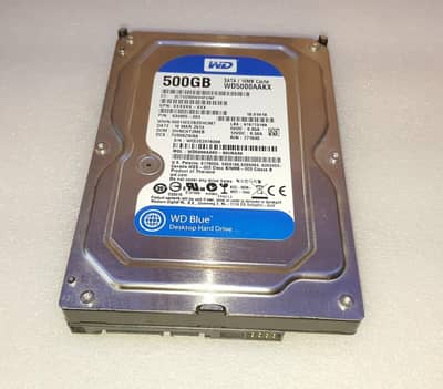 500 GB SATA Desktop Hard Drive-Internal (WD) -