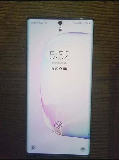 Samsung Galaxy note 10 plus 12/256