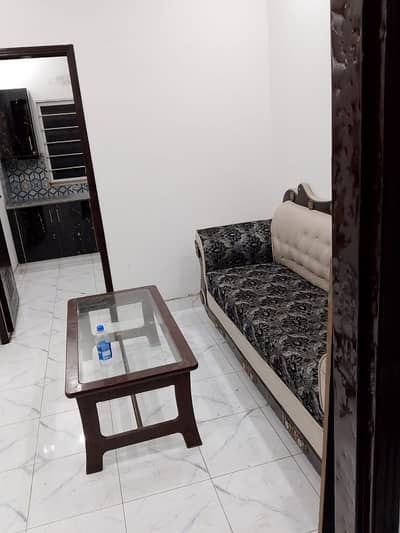 3 Marla brand new furnished apartment available for rent in palm villas Lahore
