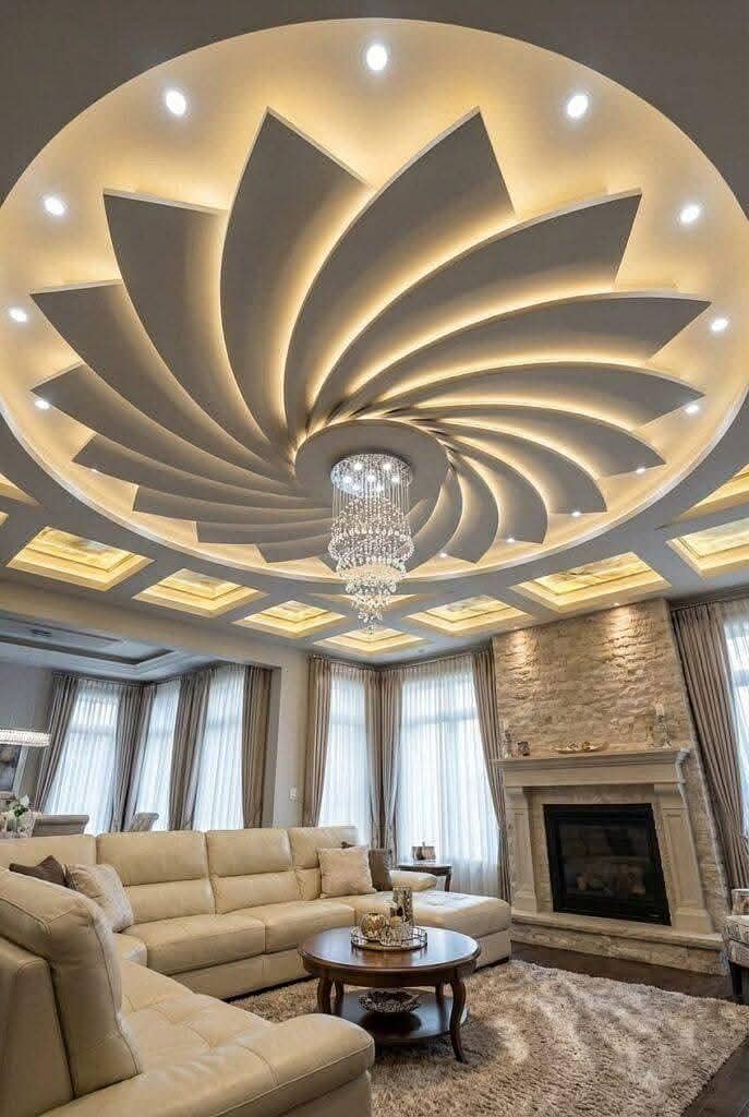 False Ceiling, Fancy Design Ceiling, Modren Design Ceiling 4