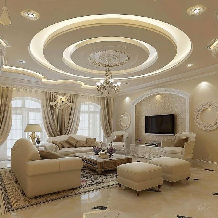 False Ceiling, Fancy Design Ceiling, Modren Design Ceiling 13