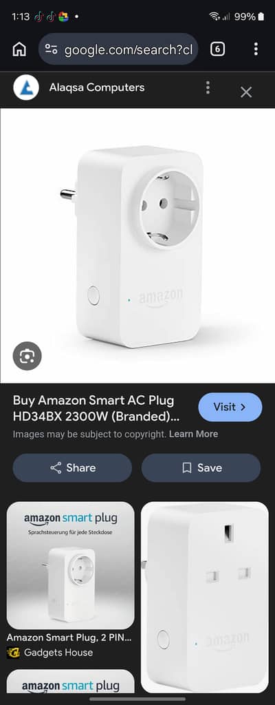 Amazon 2300 watt WiFi switch
