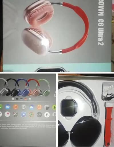 Smart watch with headphones