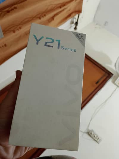 vivo y21 series complete box accessories home used phone