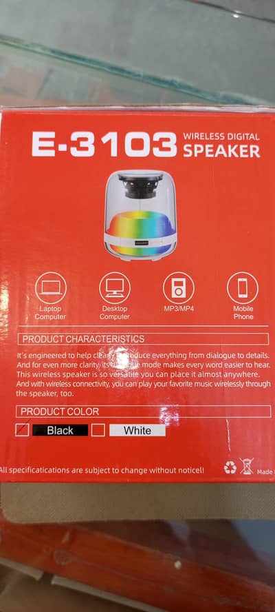 Wireless Digital Bluetooth Speaker