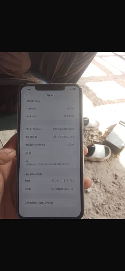 iPhone 11 Pro Max 64 gp (bypass) exchange with 13