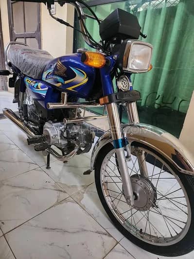 Honda Bike | Make CD 70 | Year 2024 | 3500 KMS Driven Call 03351685430
