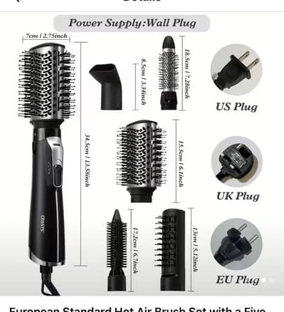 Crasts 5 in 1 hair styler