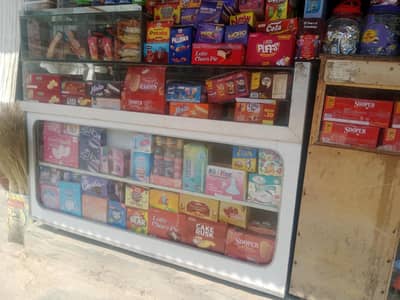 L-Type Wooden Counter For Sale